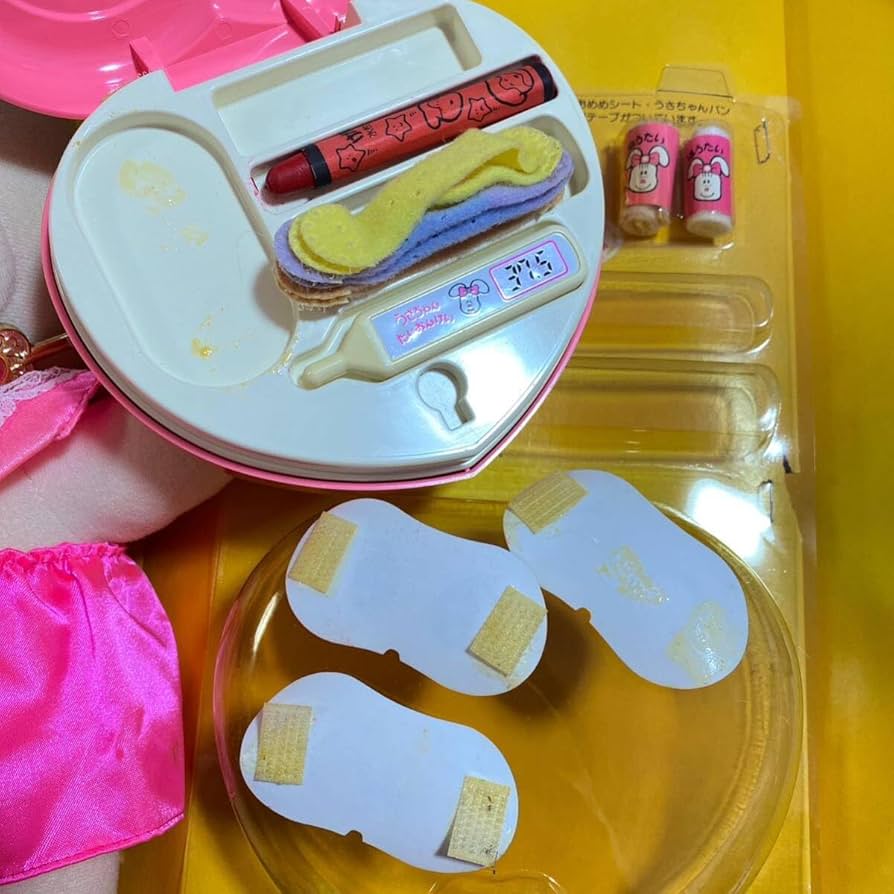 レトロ ちちんぷいぷいのガールフレンド うさちゃんセレクト おてあてコンパクト ちちんぷいぷい うさちゃんセレクト おてあてコンパクト